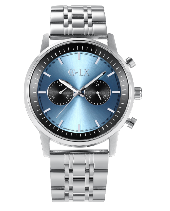 Baldwin Ice Blue Stainless Steel – C-LX WATCHES