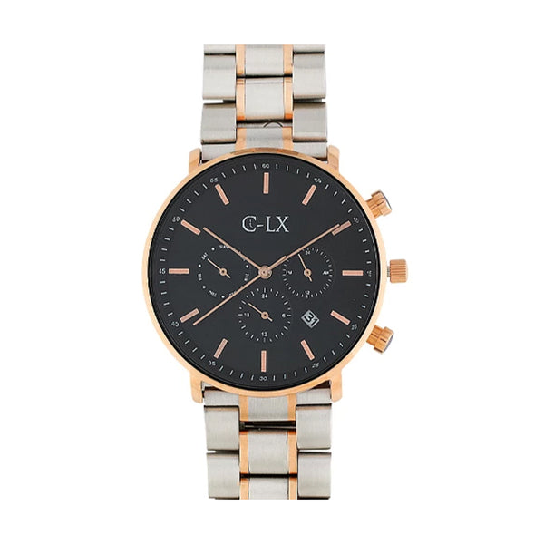 Belmont Black / Silver / Rose Gold