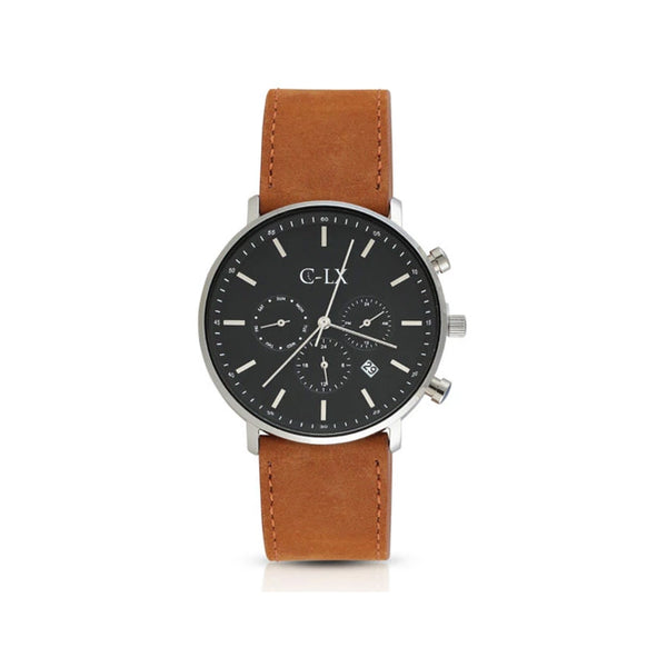 Belmont Tan / Black Nubuck Chrono