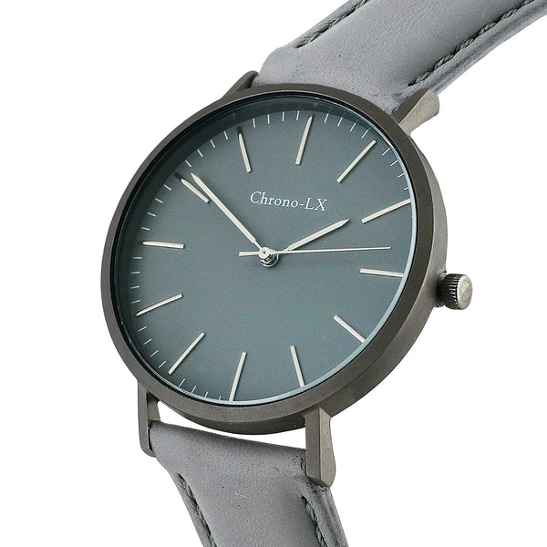 St Marie Matt Gray Leather