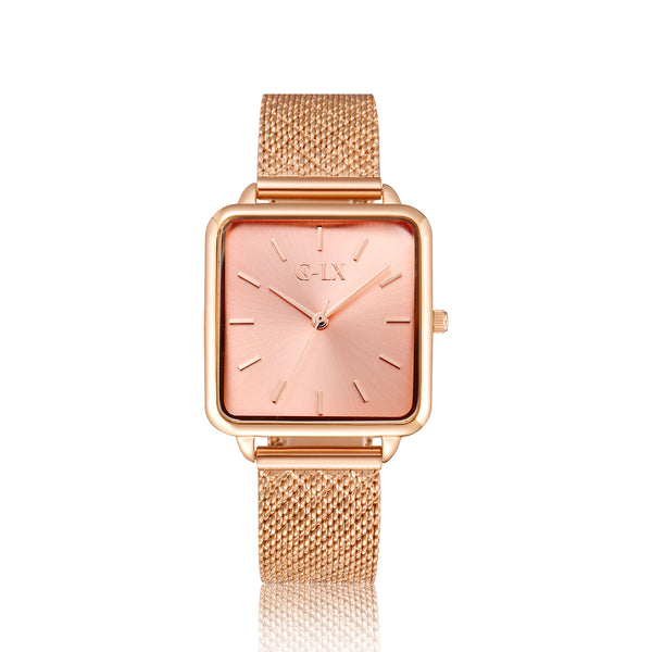 Septima Light Pink / Rose Gold Mesh