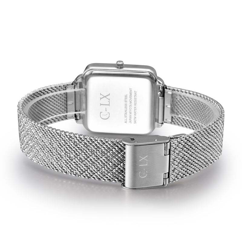 Septima Blue / Silver Mesh