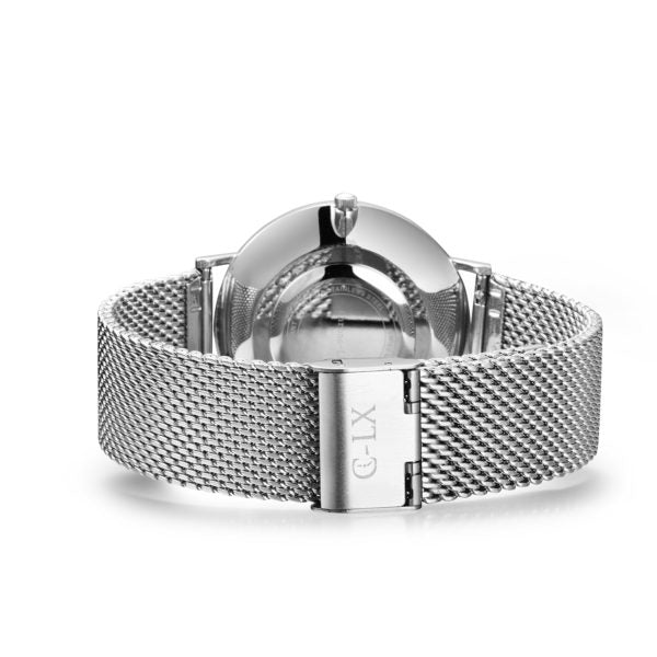 Franklin White / Silver Mesh
