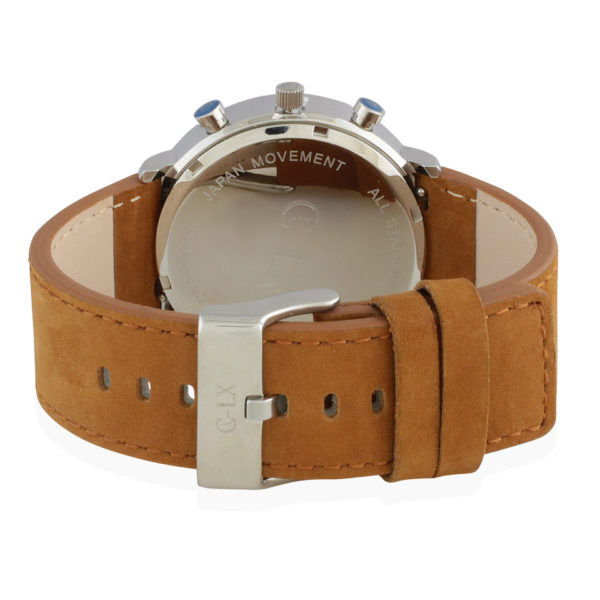 Belmont Tan / Black Nubuck Chrono